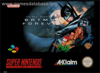 Cover Batman Forever for Super Nintendo